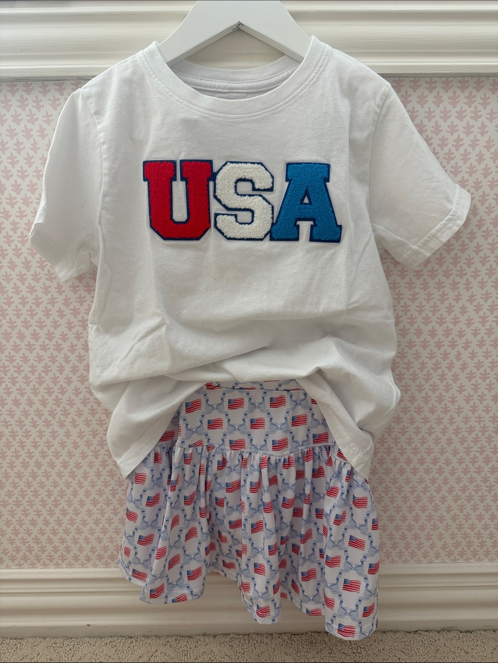 USA Shirt and Skort Set